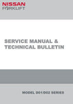 Nissan F P D01A 15 18, F U D02A 20 25, F U GD02A30 -U PU Diesel LPG Forklift Truck Service Repair Manual