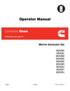 ONAN MDKBM MARINE GENERATOR SET OPERATOR MANUAL