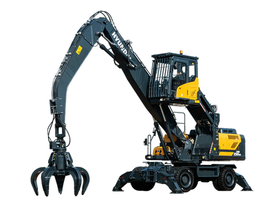 Hyundai HW250MH Wheel Excavators Operator Manual Download