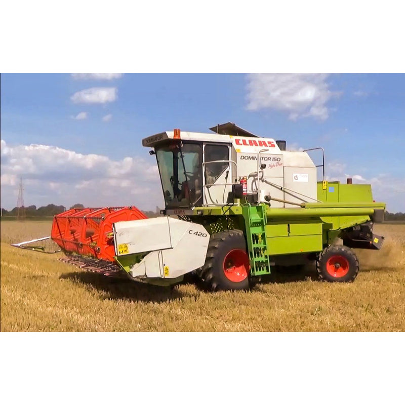 Claas Dominator 150, 140, 130 Combine Harvester Operator's Manual