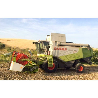 Claas Lexion 560, 550, 530, 520 Montana Combine Harvester Operator's Manual