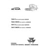 Massey Ferguson MF 7345 S, 7347 S Combine Harvester Operator's Manual