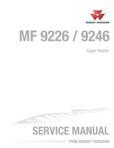 PDF MASSEY FORGUSON 9226 9246 AUGER HEADER SERVICE MANUAL