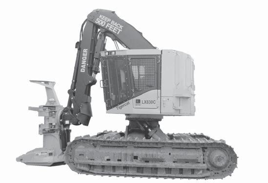PDF Tigercat X822C (82261001 – 82263000) Feller Buncher Operator Manual
