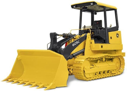 PDF John Deere 605C Crawler Loader Operation and Test Manual (TM2353)