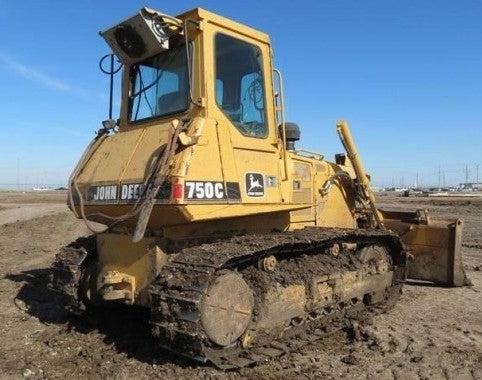 John Deere 750C 850C Crawler Dozer Operation and Test Service Manual TM1588
