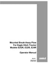 Case IH Tractor Mounted Break-Away Plow E2OR E22R E24R Operator’s Manual RI 217