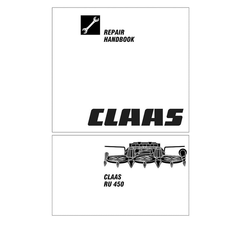 Claas RU 450 Forage Harvester Service Repair Manual