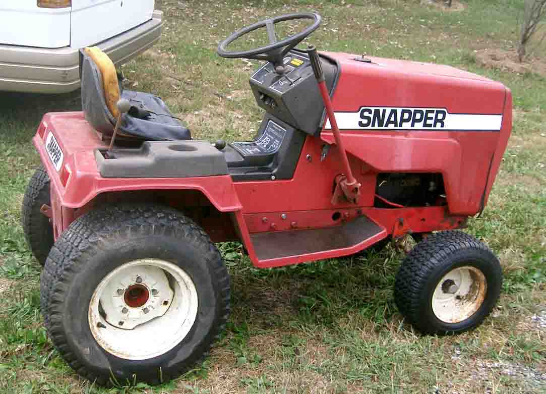 SNAPPER 1600 1650 1855 MOWER MINI TRACTOR SERVI... – Heavy Equipment Manual