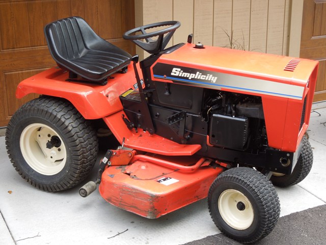 Simplicity GTH-L, 7000, 7100 Large Frame Garden Tractor Service Repair Manual