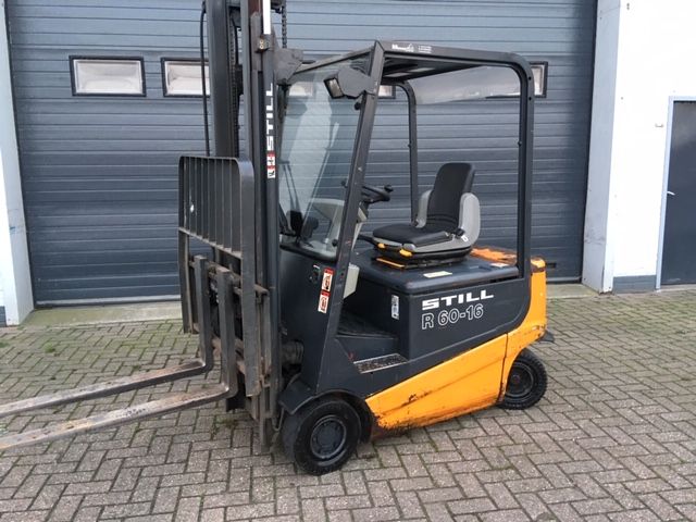 Still R60-16, R60-18, R60-20 Compact Electric Forklift Truck Series 6030, 6031, 6032 Spare Parts List Manual