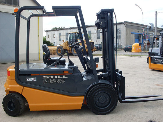 Still R60-35, R60-40 Electric Forklift Truck Series 6015, 6016 Spare Parts List Manual