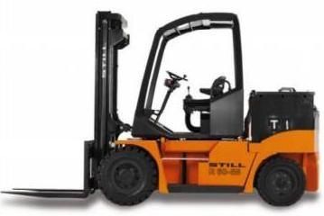 Still (Kalmar) R60-55, R60-60, R60-70, R60-80 Forklift Truck Series 6125, 6126, 6127, 6128 Parts List Manual