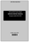 John Deere 6215 and 6515 European Tractor Service Repair Manual TM4645