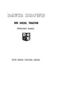 Case IH Tractor David Brown 880 Diesel Operator’s Manual TP613