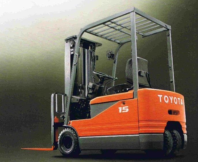 Toyota 5FBE10-18 Forklift Service Repair Manual