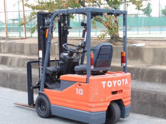 Toyota 5FBE10, 5FBE13, 5FBE15, 5FBE18, 5FBE20 Electric Forklift Truck Service Repair Manual (CE306) Toyota 5FBE10, 5FBE13, 5FBE15, 5FBE18, 5FBE20 Electric Forklift Truck Service Repair Manual (CE306)