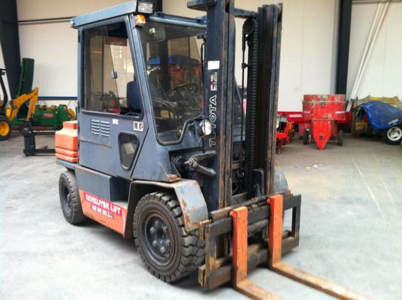 Toyota 5FG33, 5FG35, 5FGE35, 5FG40, 5FG45 LPG Forklift Truck Workshop Service Manual (CE005)