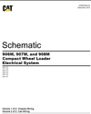 CATERPILLAR 908M COMPACT WHEEL LOADER K58 HYDRAULIC AND ELECTRIC SCHEMATIC MANUAL 