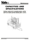 Yale GDP170DB, GDP190DB, GDP210DB, GDP230DB, GDP250DB, GDP280DB Lift Truck B876 Series Service Repair Manual