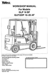 Yale GLP16AF, GLP20AF, GDP16AF, GDP20AF, GLP16BF Diesel LPG Forklift Truck A810 Series Service Repair Manual