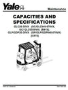 Yale GLP16VX, GLP18VX, GLP20SVX, GDP16VX, GDP18VX, GDP20SVX Forklift Truck C810 Series Service Repair Manual