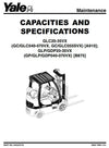 Yale GLP, GDP, 20VX, GLP, GDP, 25VX, GLP, GDP, 30VX, GLP, GDP35VX Forklift Truck B875 Series Service Repair Manual