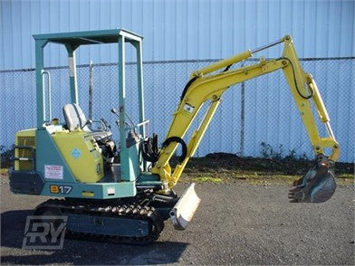 Download Yanmar B12-2B, B17-2B Crawler Backhoe Parts Manual