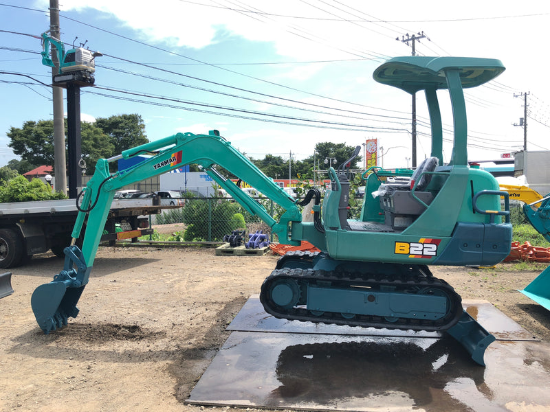 Download Yanmar B22-2 Crawler Backhoe Parts Catalog Manual