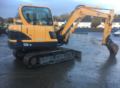 Hyundai R55-9 Crawler Excavator Service Repair Manual