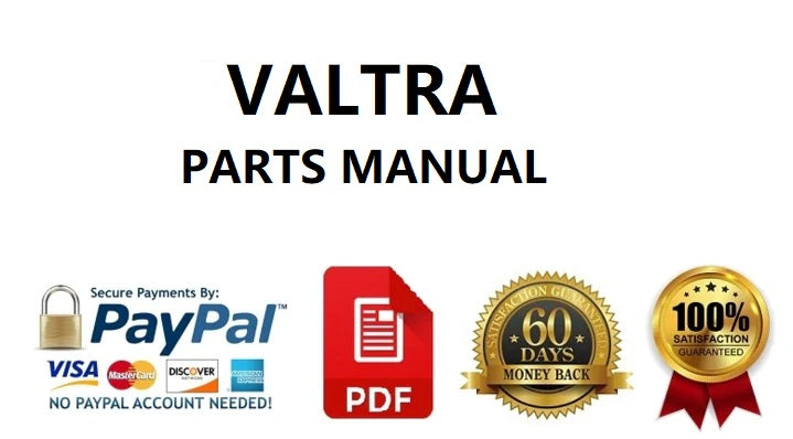 DOWNLOAD - VALTRA T210 TRACTOR (9AGT2020PHM000034 – 999999) PARTS MANUAL